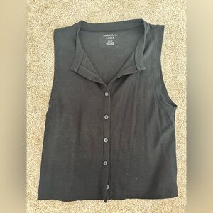 American Eagle button up tank